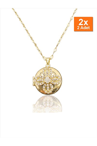 Bozhi Steel Necklace Gold 45cm Stylish Gift