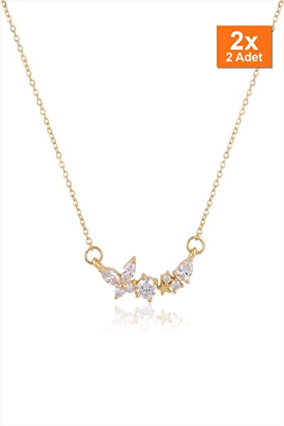 Bozhi Steel Necklace Gold 45cm 316L Steel Stylish Gift
