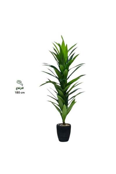BYT ALRWASM FOR TRADE شجرة موز اصطناعية بأوراق استوائية، مظهر واقعي، مثالية ل...