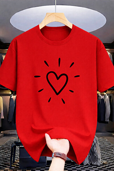 Pink Sky Premium Oversize T-Shirt 100% Cotton Unisex Comfortable Fit Trending...