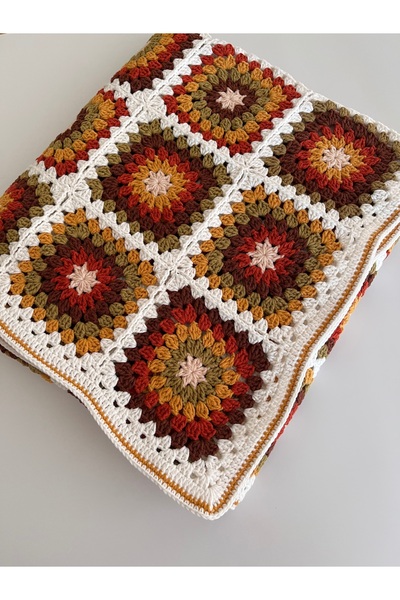 FLY LIFE Hand Knitted Sofa Shawl