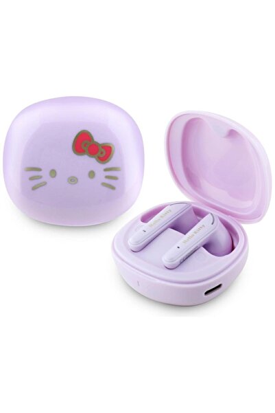 Hello Kitty Căști wireless TWS intraauriculare Bluetooth 5.4, Mov, Încărcare ...