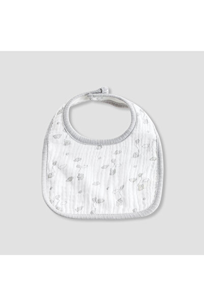 giggles Baby Bib with Elephant Print