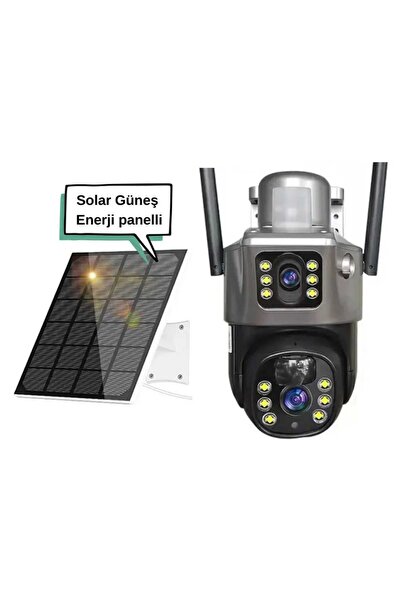 Rose AHD-30205 2MP+2MP Akıllı Solar 4G Kamera