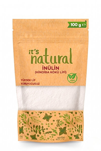 it's Natural İnülin 100 g – Hindiba Kökü Lifi - Prebiyotik Lif Kaynağı - Glut...