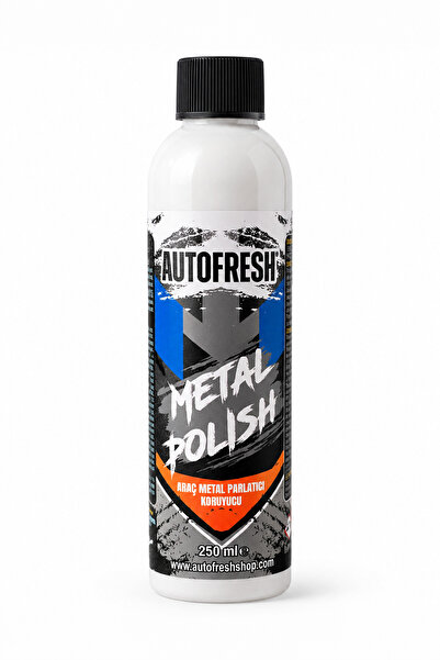 AutoFresh Metal Polish Krom ve Metal Parlatıcı Koruyucu 250 ml
