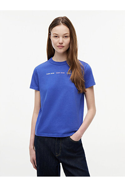 Tommy Hilfiger TJW Kadın Regular Repeat Wash T-shirt