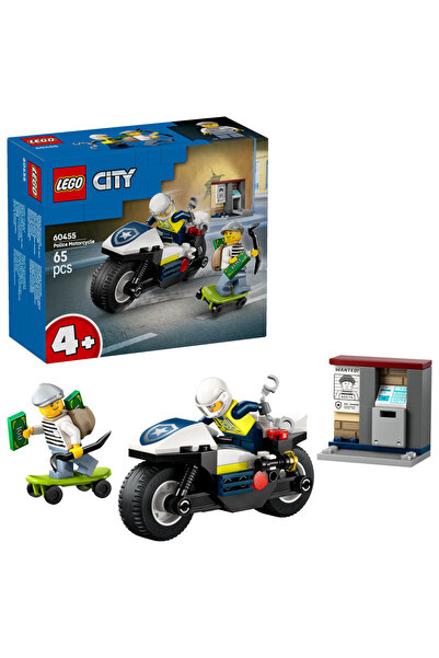 LEGO Πόλη - Αστυνομική Μοτοσικλετιστική Κυνηγητούλα 60455