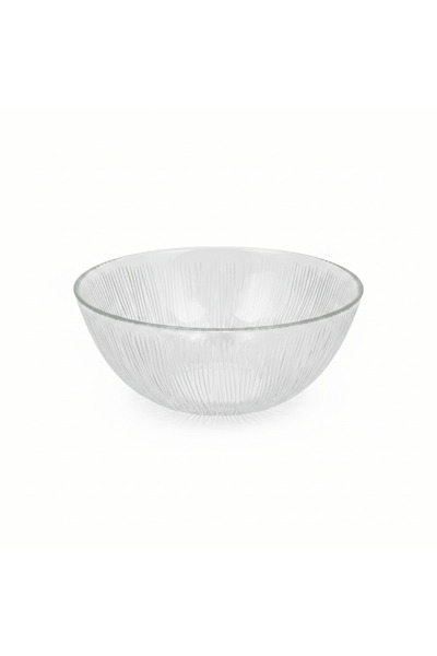 Noritake Noritazeh Ribbed Glass Bowl – 23 cm