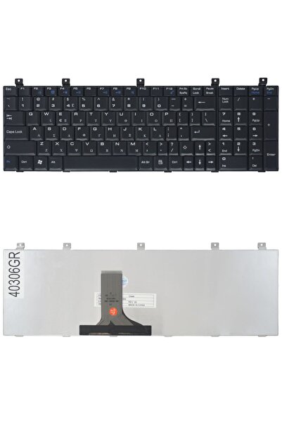 OEM Πληκτρολόγιο Λάπτοπ Ελληνικό (MSI GT627 GT628 GT640 GT725 GT740 GX623 GX6...
