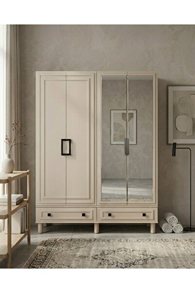 AYDINEV BERLİN MDF AYNALI DOLAP