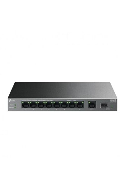 TP-LINK Switch LS1210GP, 10x1000Mbps (8xPOE+), carcasă metalică, desktop, negru