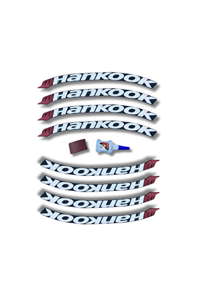 Asdelya 8 Adet Motosiklet Ve Otomobil Araç 3d Oto Lastik Yazısı Sticker Arma ...