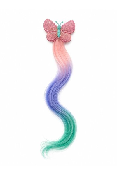 Ugly Duck Butterfly Hair Clip Open Pink