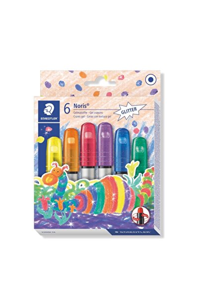 Staedtler Creioane gel Twistery 6 culori cu sclipici Staedtl