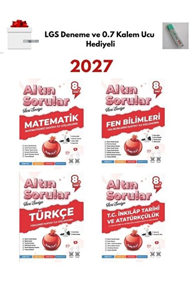 Nartest Yayınları Nartest 2027 LGS 8.sınıf Matematik, Fen, Türkçe, İnkılap Ta...