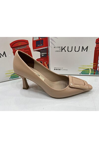 KUUM LONDON pantofi eleganți cu toc, confortabili pentru zi cu zi