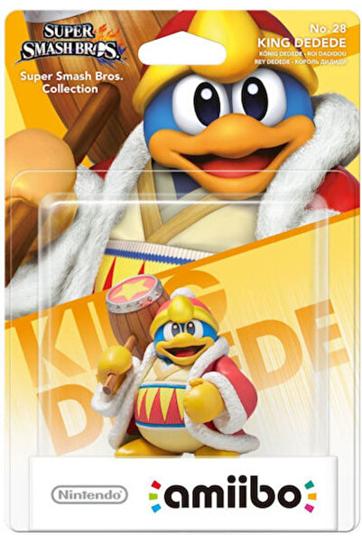 Nintendo Amiibo Super Smash Bros Φιγούρα Χαρακτήρα King Dedede Αρ. 28 για WiiU