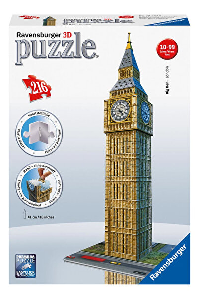 RAVENSBURGER Μπιγκ Μπεν 3D Παζλ 4005556125548