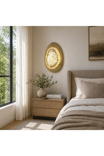 iTin Aplică LED Decorativa GEM Lumină Rece/Neutră/Caldă Auriu