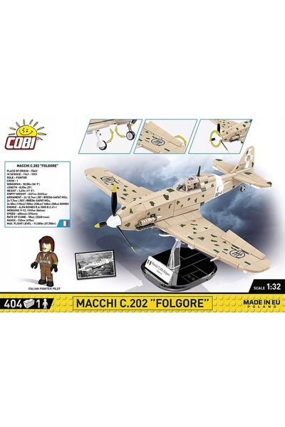 Cobian Colecție istorică. Macchi C.202 Fulger"