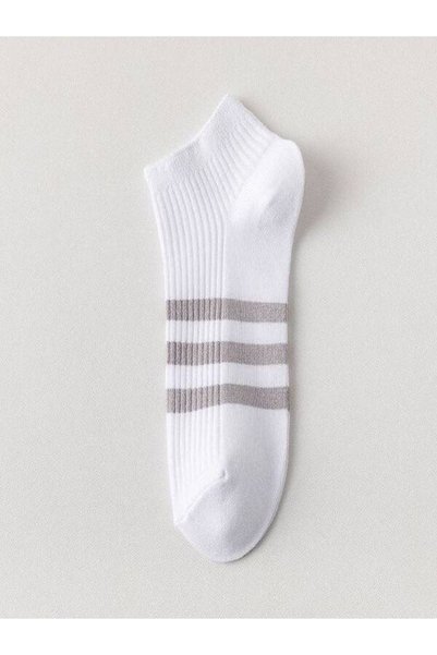 SBA SOCKS 5 أزواج من الجوارب الرجالية ذات 3 خطوط، جوارب رجالية
