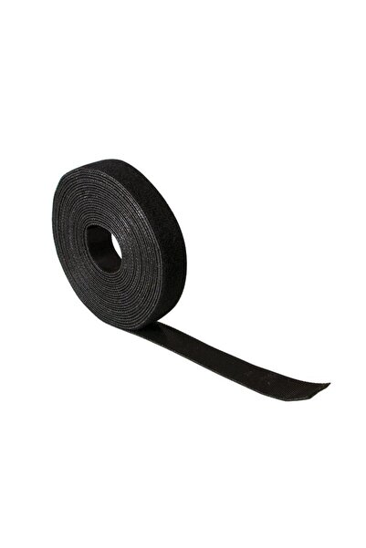 LogiLink Organizator de cabluri Kab0055 Bandă adezivă Rolă de 10m Negru