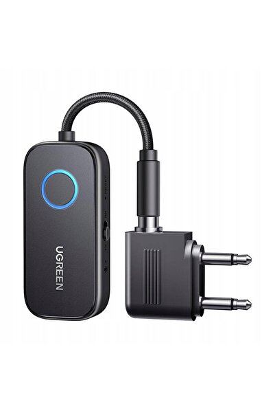 Ugreen Transmițător Receptor Bluetooth BT 5.3 Mini Jack de 3.5mm 300mAh + Ada...