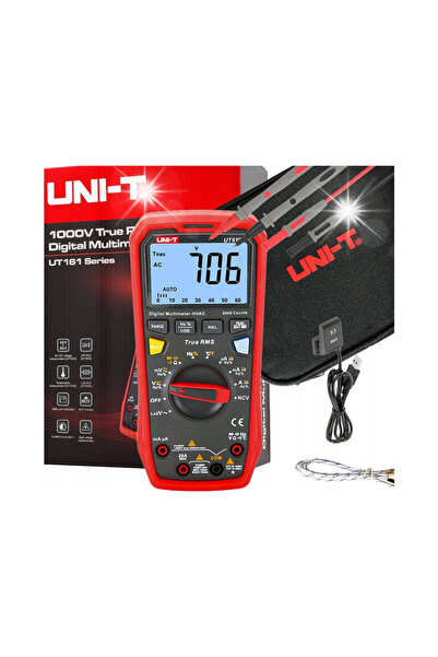 unı-t Multimetru Digital Universal Ampermetru Ut61D+ True RMS Automat