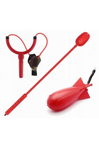 Miracle Fish Set de pescuit 3 în 1: Praștie de vânătoare + Rachetă + Lansator...