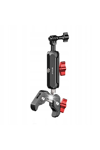 PULUZ Suport de prindere pentru bicicletă și motocicletă pentru cameră Gopro ...