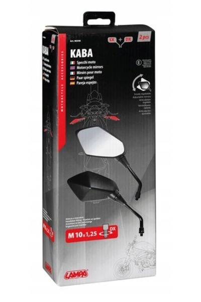 NO BRAND Oglinzi motocicletă M10 Lampa 90346, Oglindă pentru motocicletă