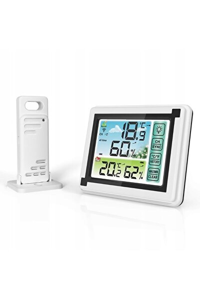 NO BRAND Stație meteo wireless, prognoză meteo, termometru