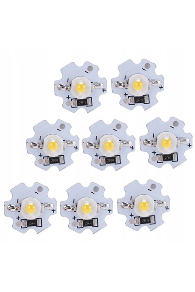 NO BRAND Bec LED 25 cipuri 5V 200Lm 3W, alb cald
