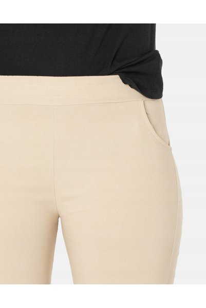 NO BRAND Pantaloni scurți capri subțiri, mărime mare, de vară, pentru femei F...