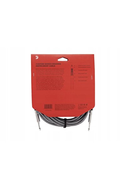 NO BRAND Cablu de chitară D'Addario Pw-Bg-20Bg (6,10m)