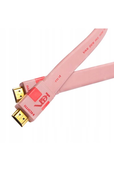 NO BRAND Cablu HDMI 4K High Speed Ethernet Plat Van Den Hul Vdh HDMI Flat Se 2m