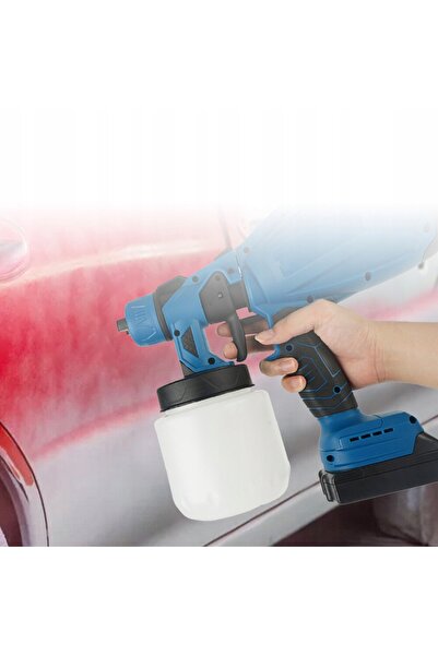 NO BRAND Pistol electric de vopsit pentru zugrăvit pereți, 3 duze, 1600 W