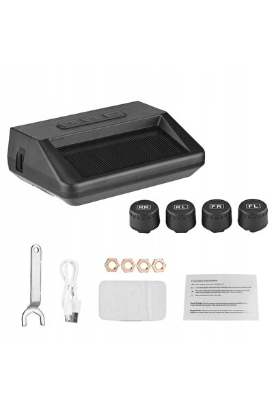 NO BRAND Kit senzori TPMS 4X, Sistem extern de monitorizare a presiunii în an...