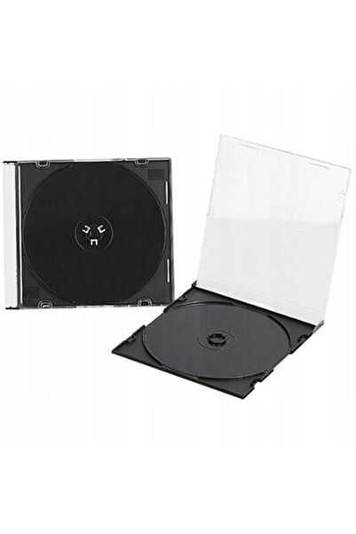 NO BRAND Cutie de depozitare pentru 100 de discuri CD/DVD, carcasă subțire de...