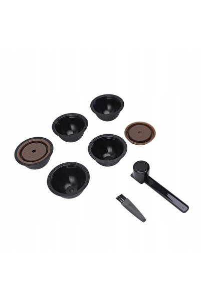 NO BRAND Set de capsule reutilizabile pentru cafea Nestle Vertuoline cu 5 buc...