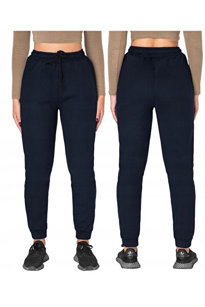 NO BRAND Pantaloni de trening călduroși, căptușiți cu fleece, mărimi mari, pe...