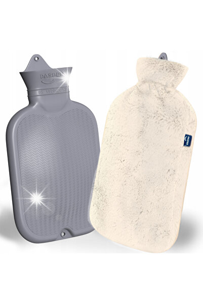 NO BRAND Termos mare din cauciuc cu husă Pasper XL - 3,5L - 8 ore de căldură ...