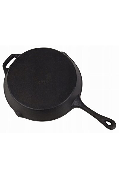 NO BRAND Tigaie tradițională din fontă de 25 cm, pentru inducție, gaz și cuptor