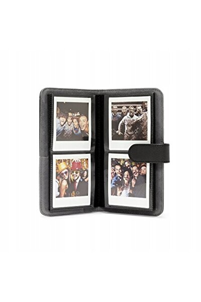 NO BRAND Album negru Instax Square pentru 80 de fotografii pătrate