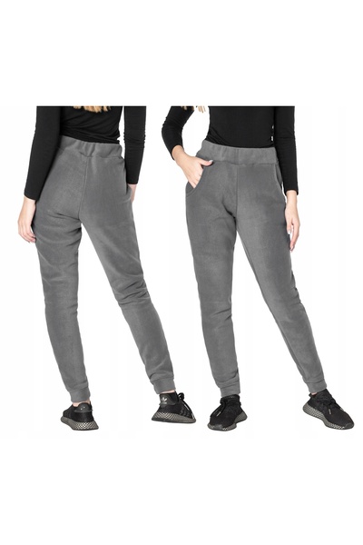 NO BRAND Pantaloni groși și călduroși din fleece pentru femei, pantaloni de t...