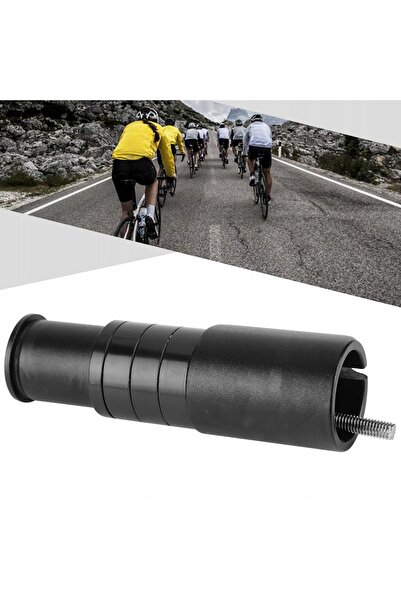 NO BRAND Prelungitor adaptor din aluminiu pentru pipă ghidon tip A de bicicletă