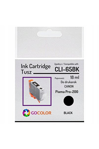 NO BRAND Cerneală nouă Cli65Bk 4215C001 pentru Canon Pixma Pro 200 Negru 18.0...