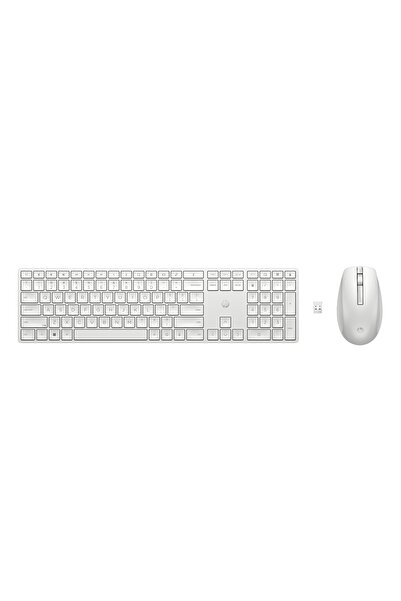 NO BRAND Tastatură și Mouse Hp 650 Alb