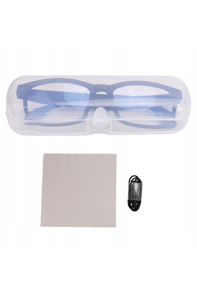 NO BRAND Ochelari cu filtru de lumină albastră și căști Bluetooth